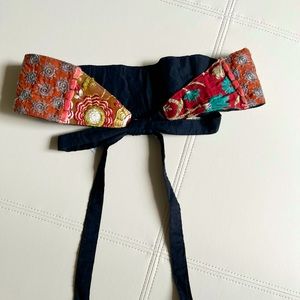 New Anthropologie Embroidered Belt